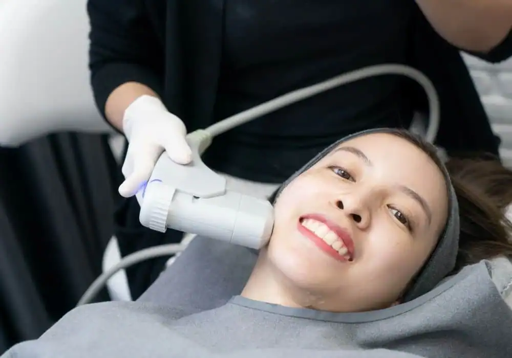 HIFU treatment Andover in progress