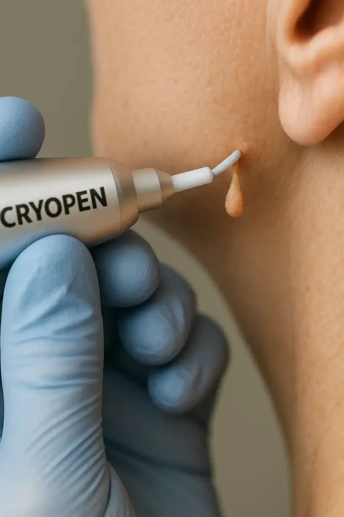 Cryopen for skin tags removal Andover speak to our team today!