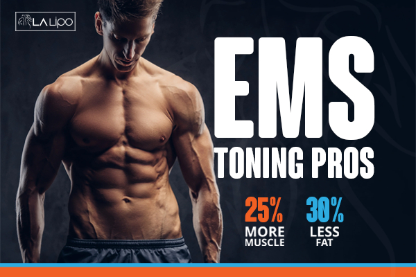 Benefits of LA-EMS Body toning treatment to improve your core strength Andover