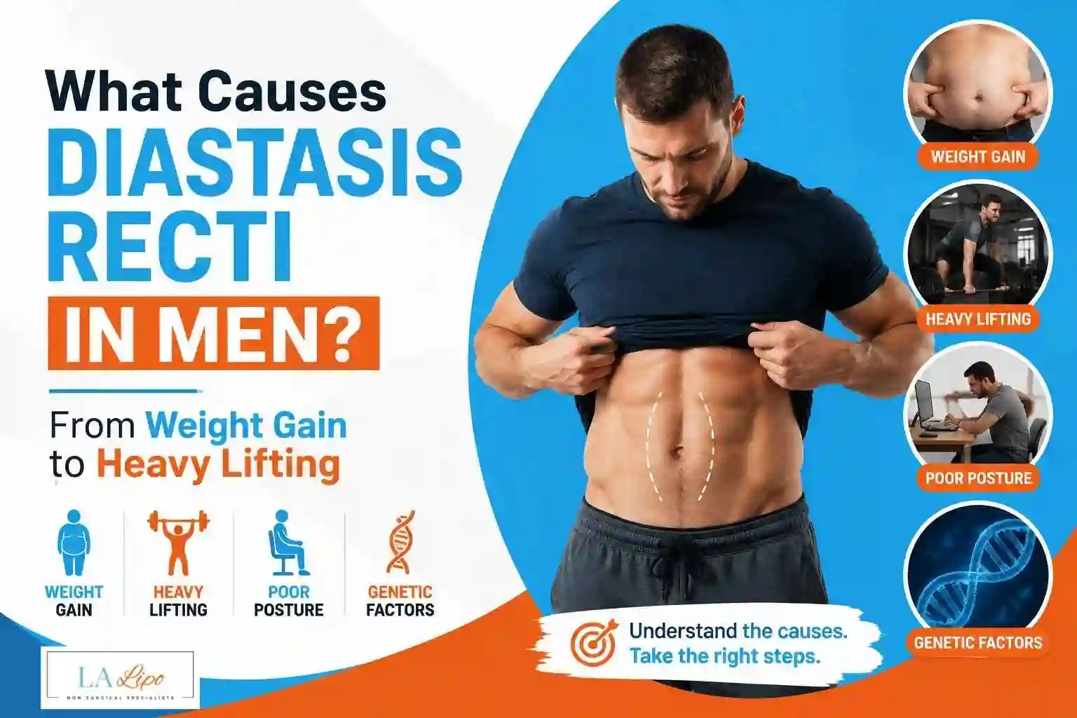 What Causes Diastasis Recti in Men? From Weight Gain to Heavy Lifting Andover